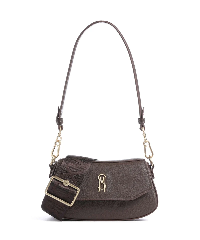 Steve Madden BTAIGA Sac porté épaule chocolate/gold