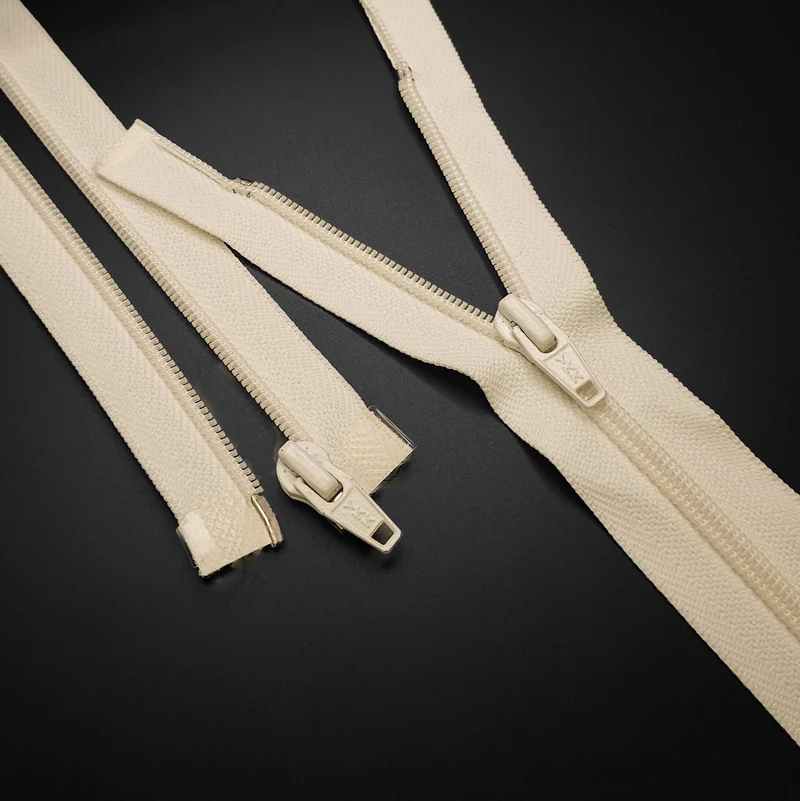 YKK Fermeture éclair | Séparable | Spirale | Beige | #5