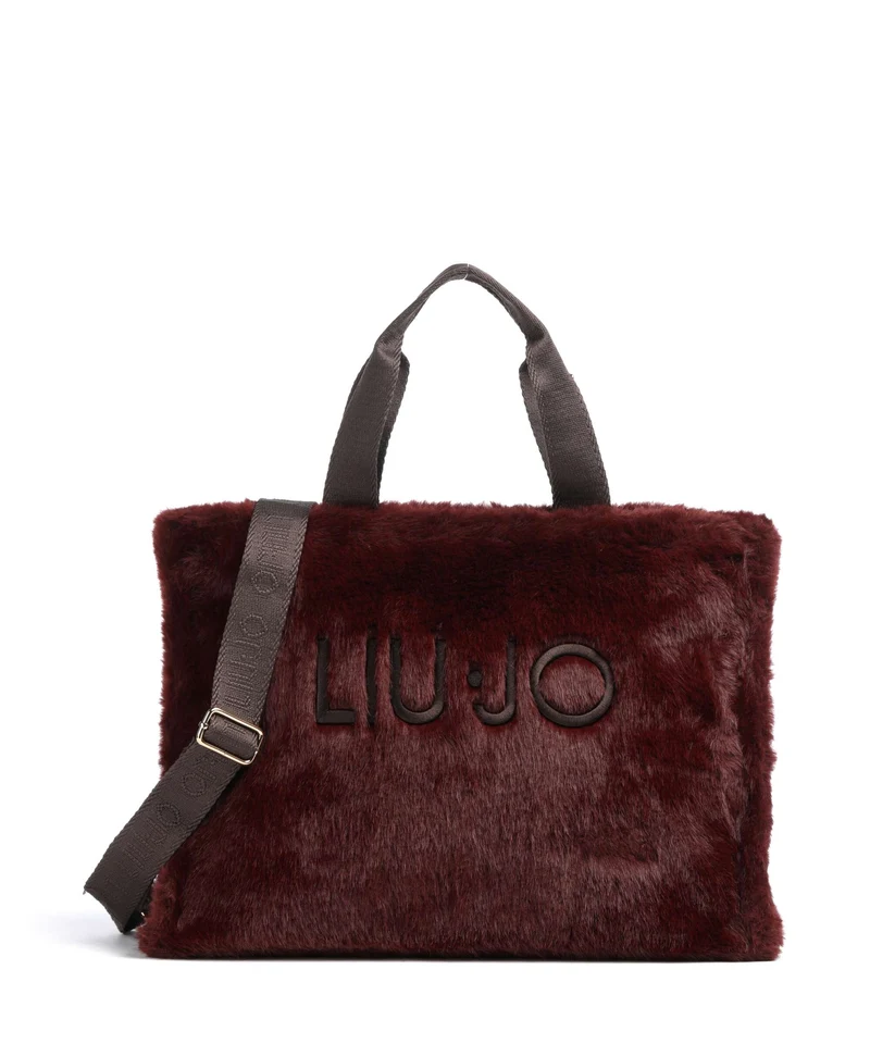 Liu Jo L Cabas red aubergine