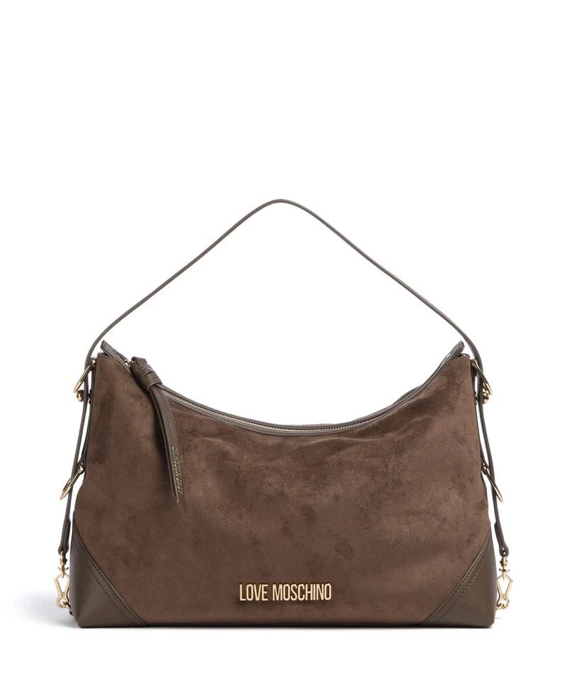 Love Moschino Signature Sac fourre-tout marrone