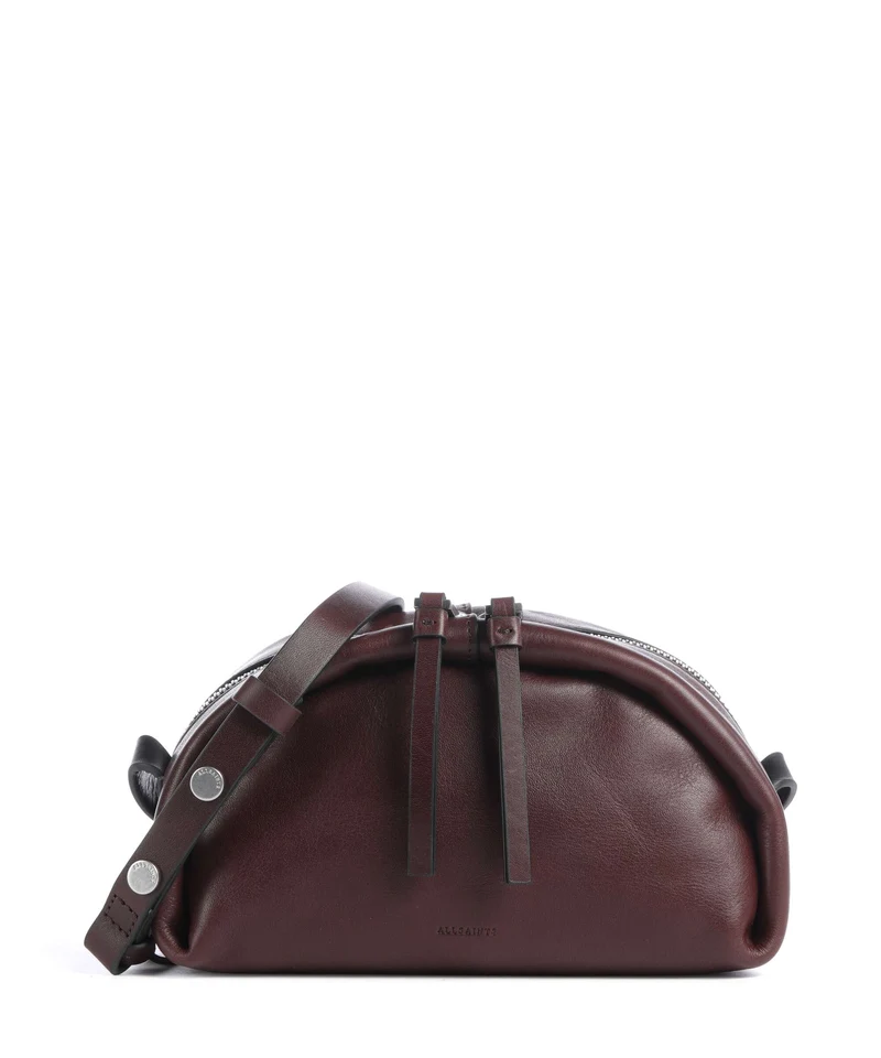 AllSaints Rosalie Arc Sac bandoulière burgundy red