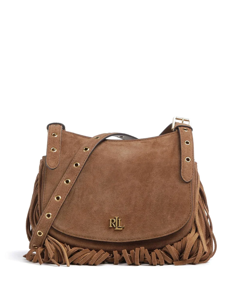 Lauren Ralph Lauren Marcy Medium Sac bandoulière light tobacco