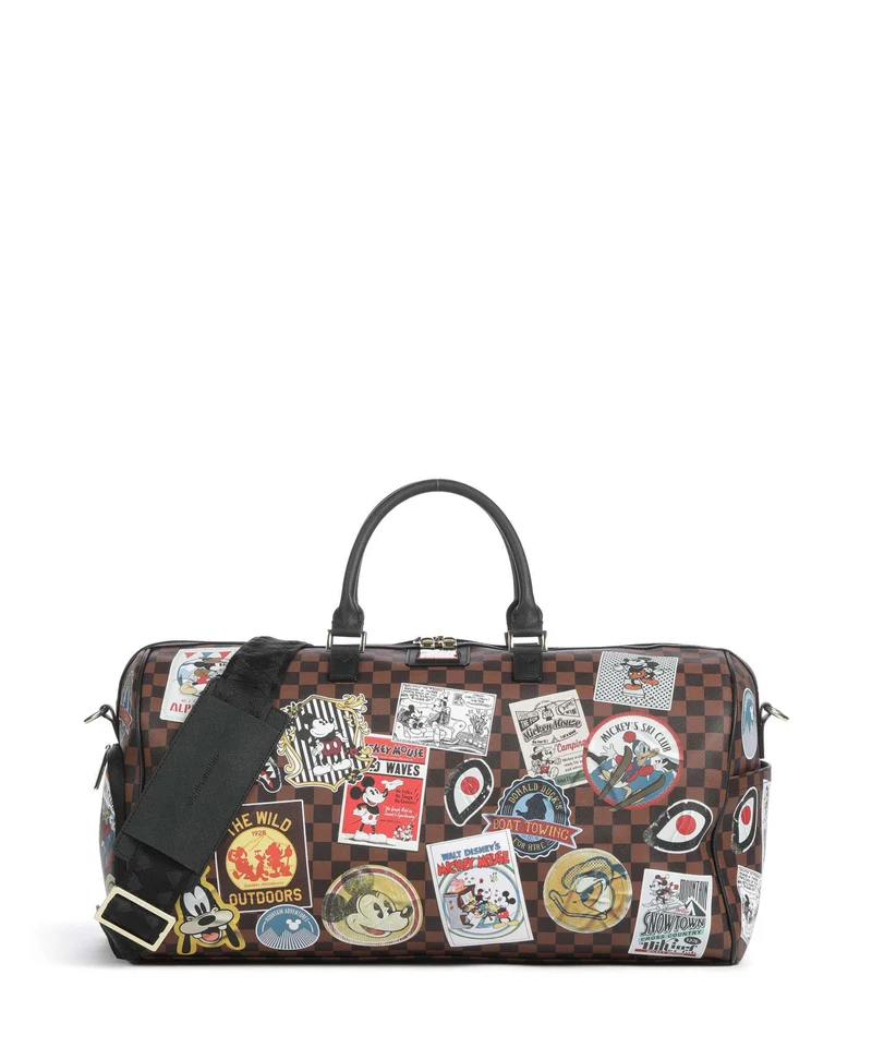 Sprayground Mickey Mouse Global Mogul Sac week-end brown