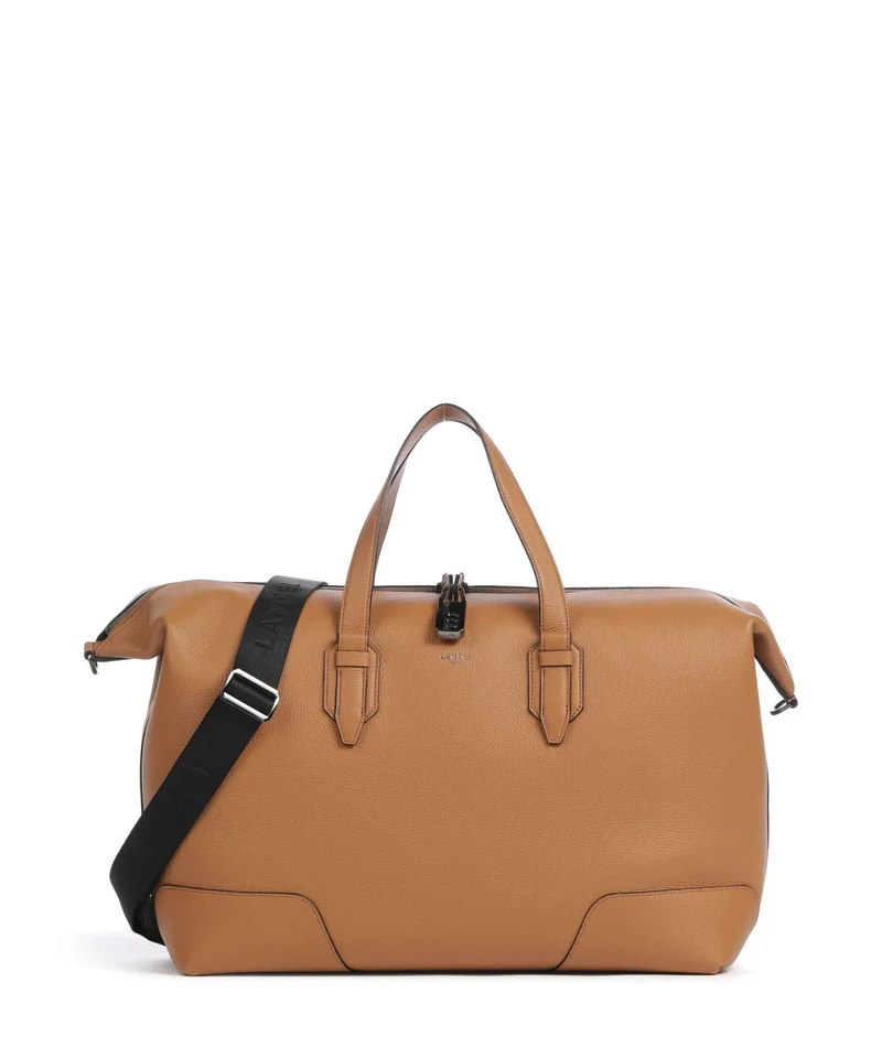 Lancel Charlie Sac week-end camel