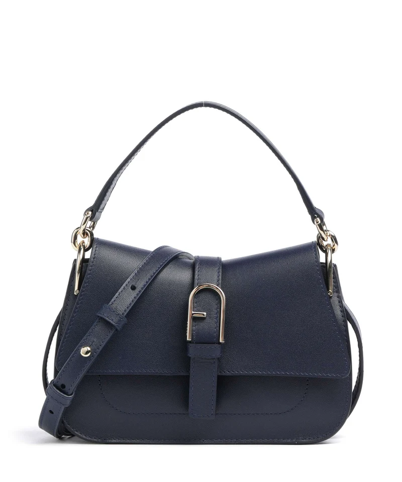 Furla Flow Mini Sac à main blu reale