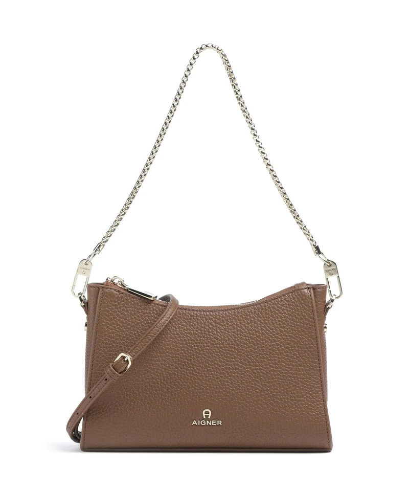 Aigner Ivy S Sac porté épaule saddle brown