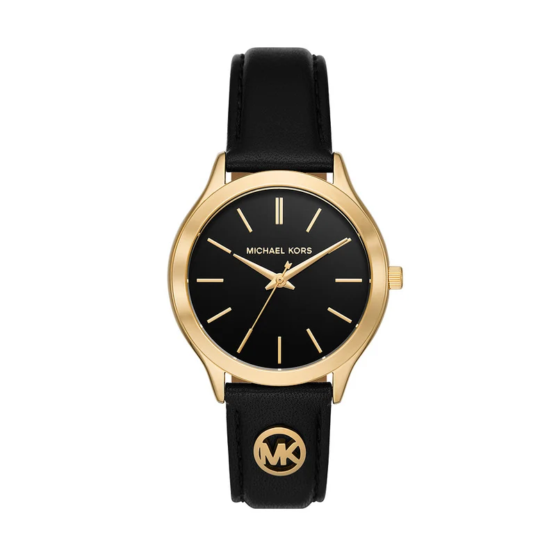 Michael Kors Slim Runway Femmes Montre Noir MK7553