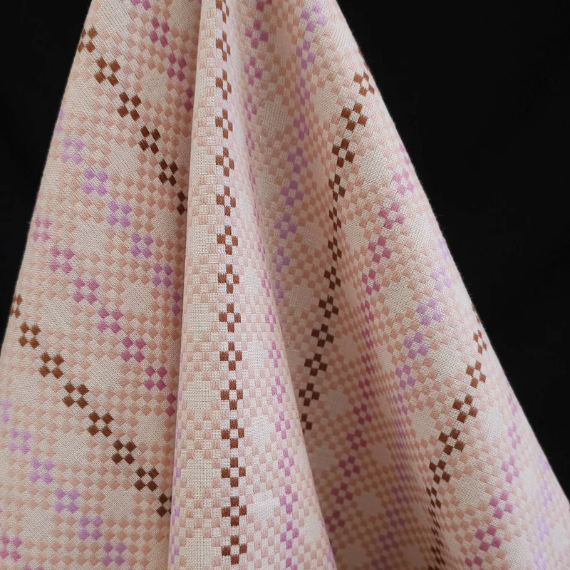 Tissé Teint | 100 % Coton | Canyon Springs | Mosaïque | Milkweed | Fableism