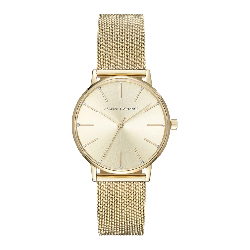 Armani Exchange Lola Femmes Montre Or AX5536