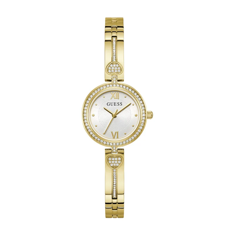 Guess Lovey Femmes Montre Or GW0655L2