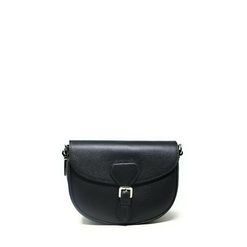 Sac trotteur en cuir grainé MASINA Noir