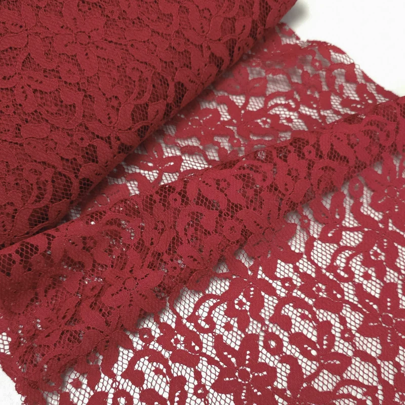 Galon de dentelle | Rouge | 32 cm - 12.6"