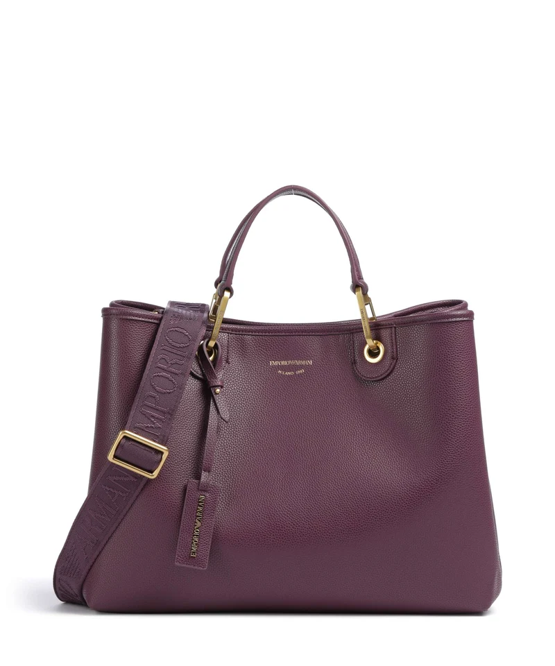 Emporio Armani My EA M Sac à main aubergine/foliage