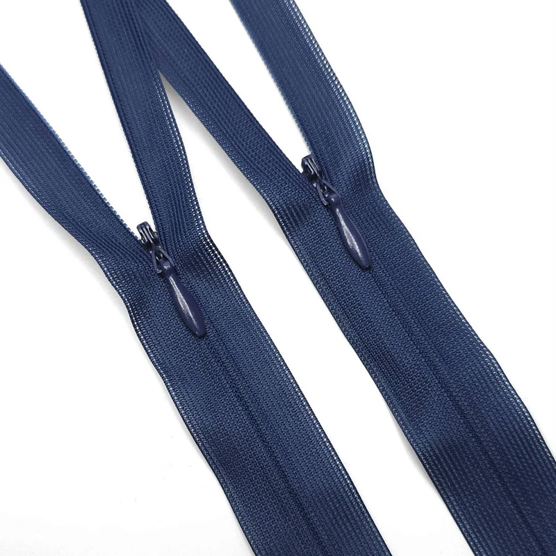 fermeture éclair invisible à bout fermé | #3 | bleu amiral | 20 1/2'' - 52 cm