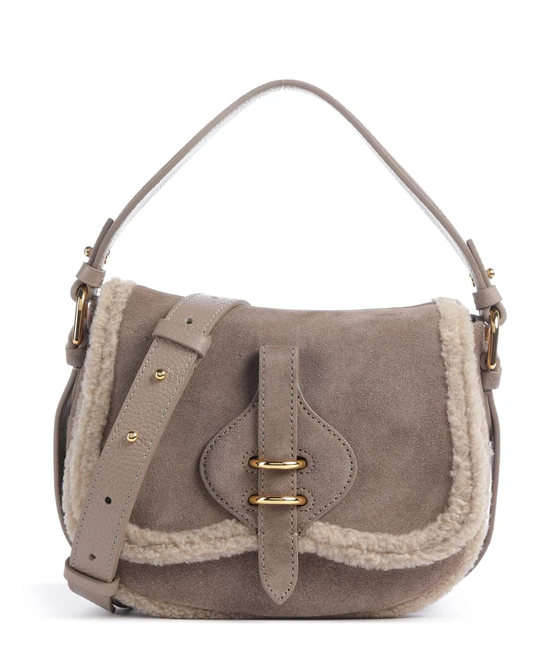 Coccinelle Smash Suede Sac à main warm taupe