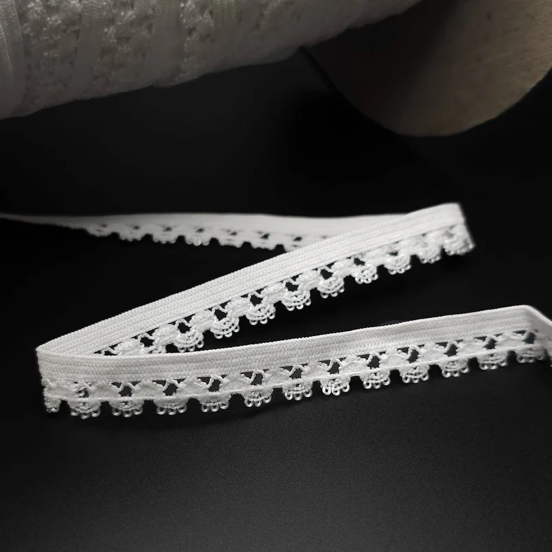 Élastique Picot | Blanc | 12 mm - 1/16"