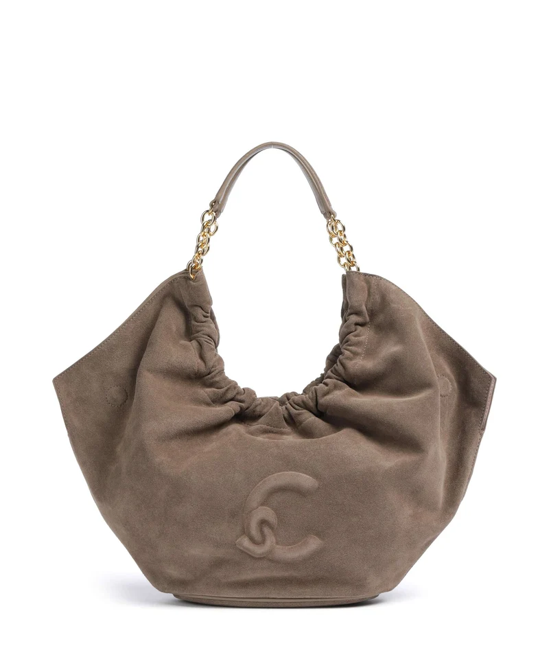 Coccinelle Smash Suede Sac fourre-tout warm taupe