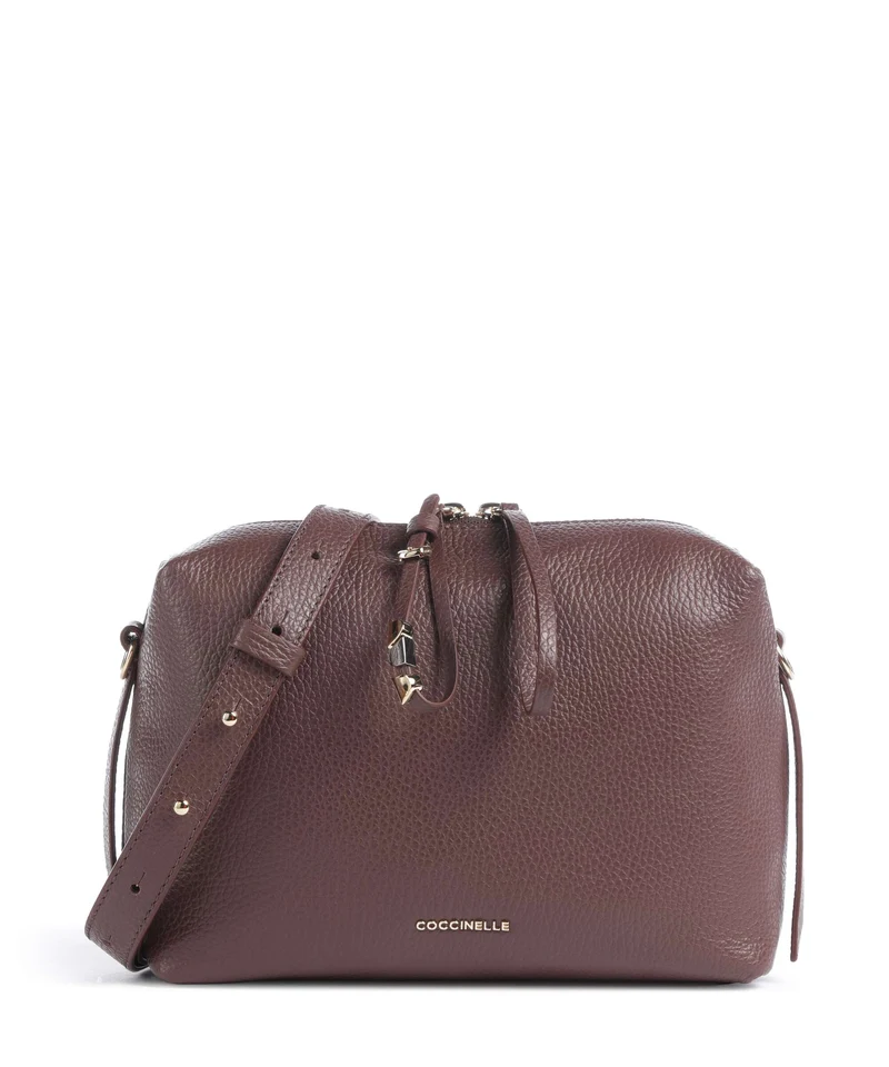Coccinelle Nory Sac bandoulière berry