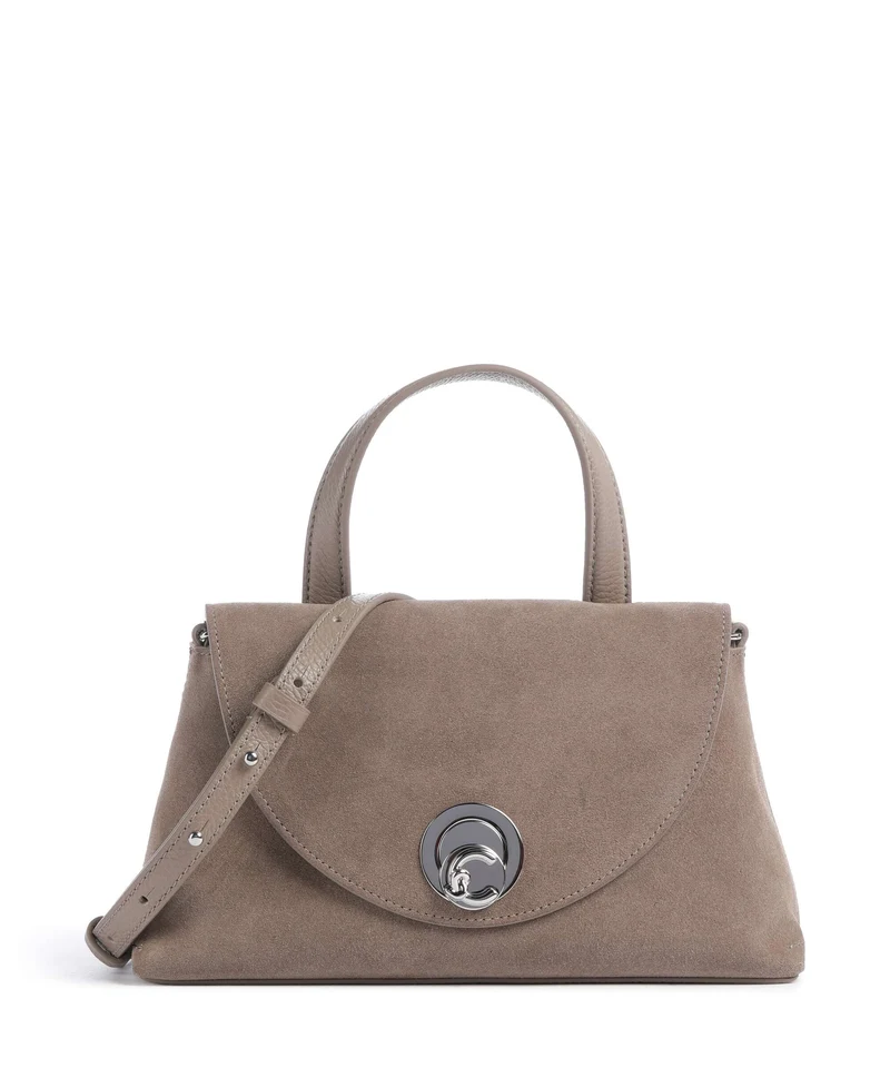 Coccinelle Nikla Suede Sac à main warm taupe