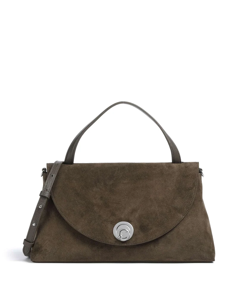 Coccinelle Nikla Suede Sac à main fango