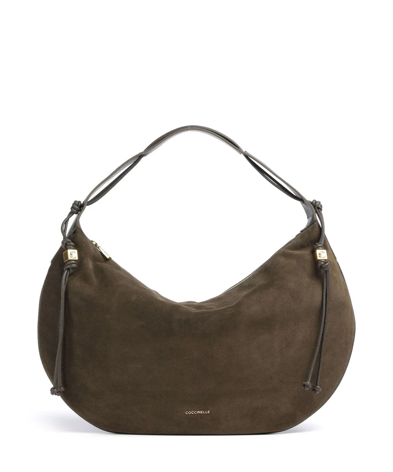 Coccinelle Thess Suede Sac fourre-tout fango