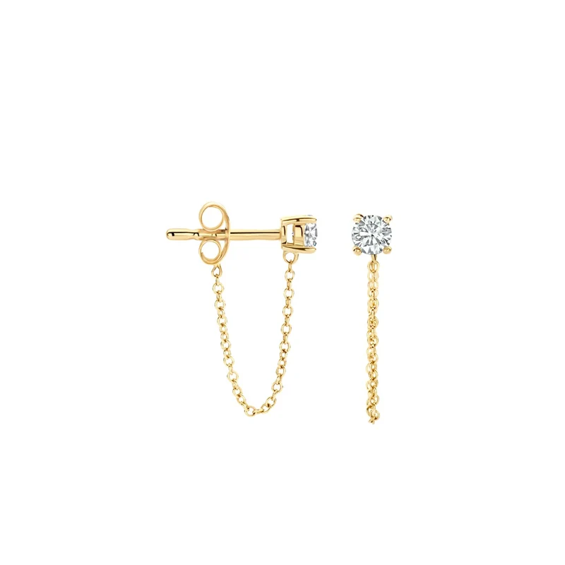 Blush Boucles d'oreilles Or 14 carats 7345YZI
