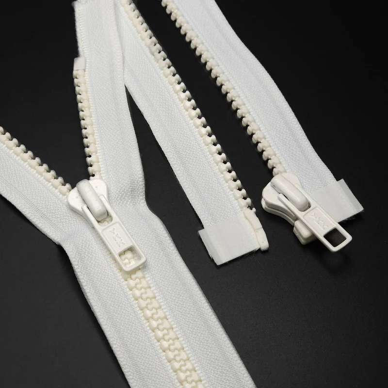 YKK | Fermeture Éclair Séparable | Plastique | Blanc | #5