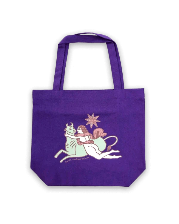 Tote Bag en coton épais 2 coloris - Europa and Zeus