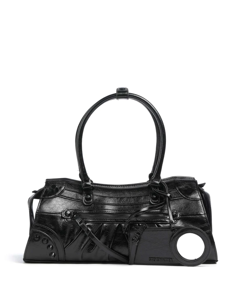 Steve Madden BRAVYN Sac porté épaule black/black