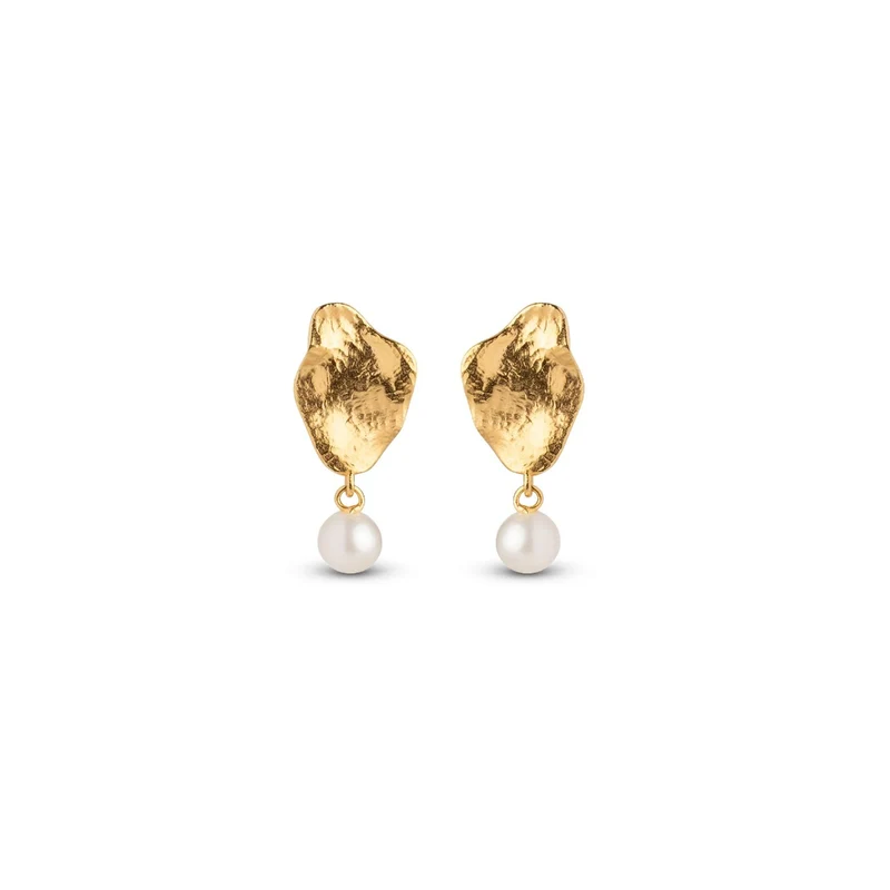 ENAMEL Copenhagen Orecchini Placcatura in oro 18 carati E374GM-PL