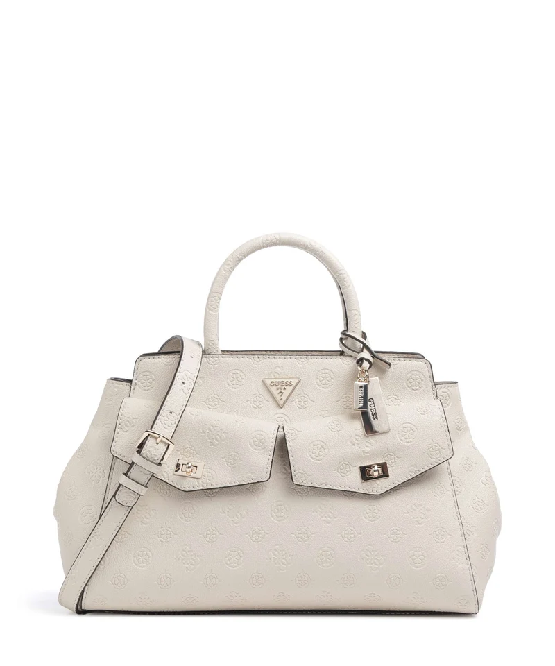 Guess Blake Large Sac à main bone logo