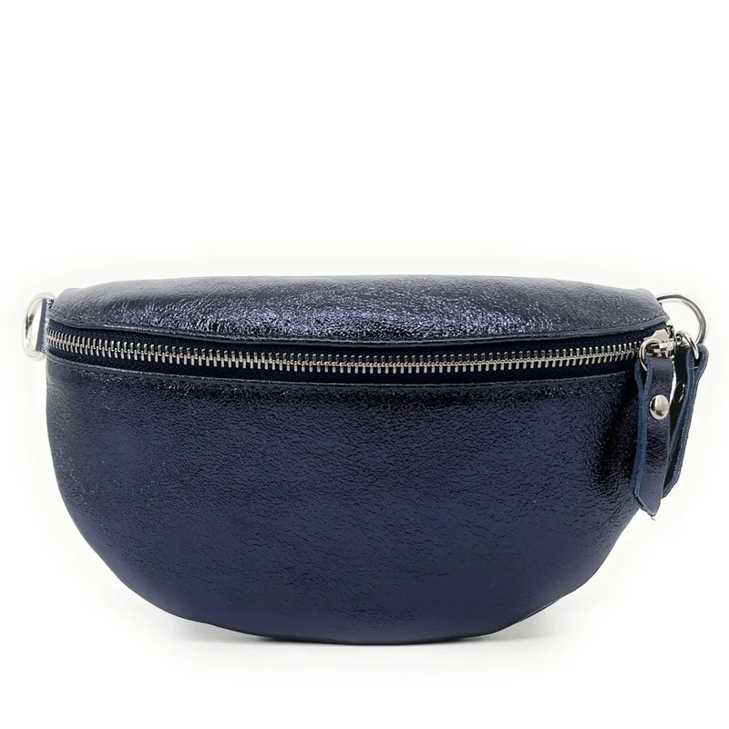 Sac banane en cuir irisé LOU Nuit étoilée