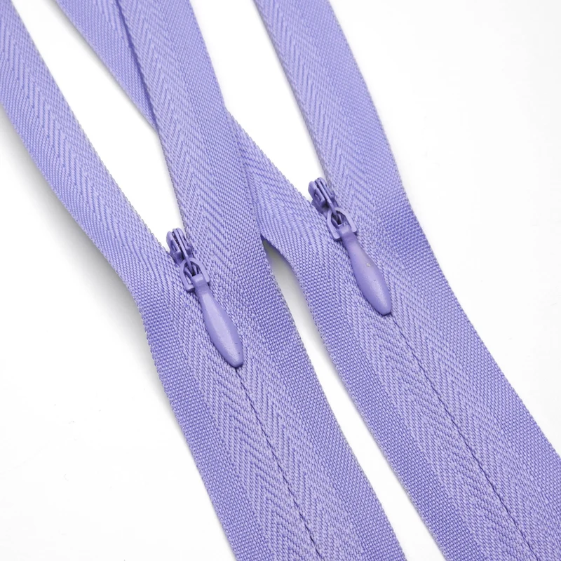 Fermeture éclair invisible à bout fermée | #2 | Violet | 21 1/2'' - 54.5 cm