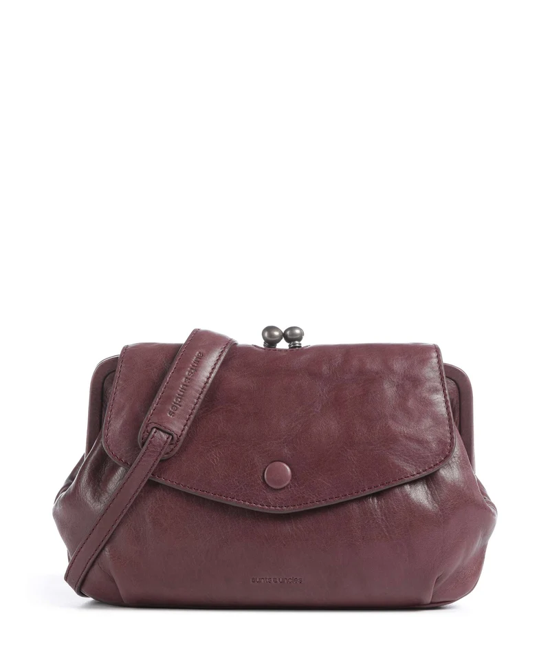 Aunts & Uncles Grandma's Luxury Club Mrs. Madeline Sac bandoulière dark cherry