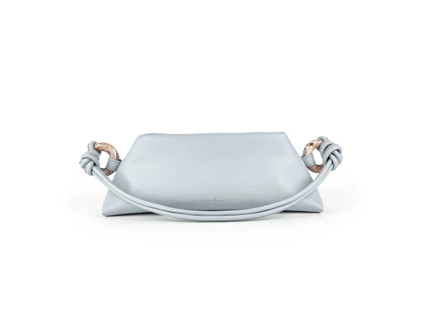 Sac baguette cuir végan avec anneaux - plusieurs coloris