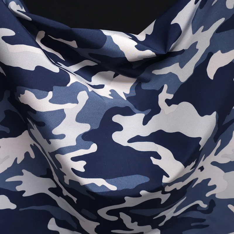 Tissu d’extérieur déperlant | Camo bleu pâle | Deadstock Canada Goose