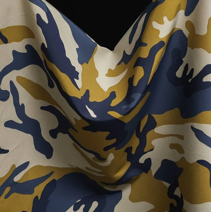 Tissu d’extérieur déperlant | Camo doré | Deadstock Canada Goose