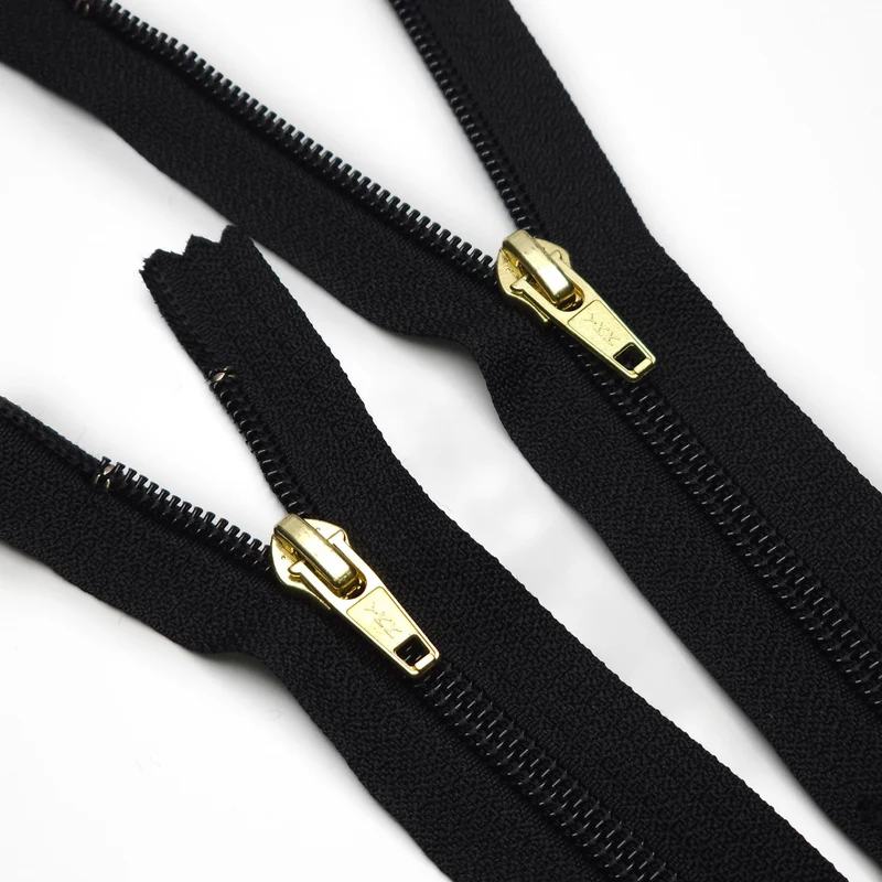 YKK | Fermeture Éclair à Bout Fermé | Spirale | Noir | #5 | 7'' - 18 cm