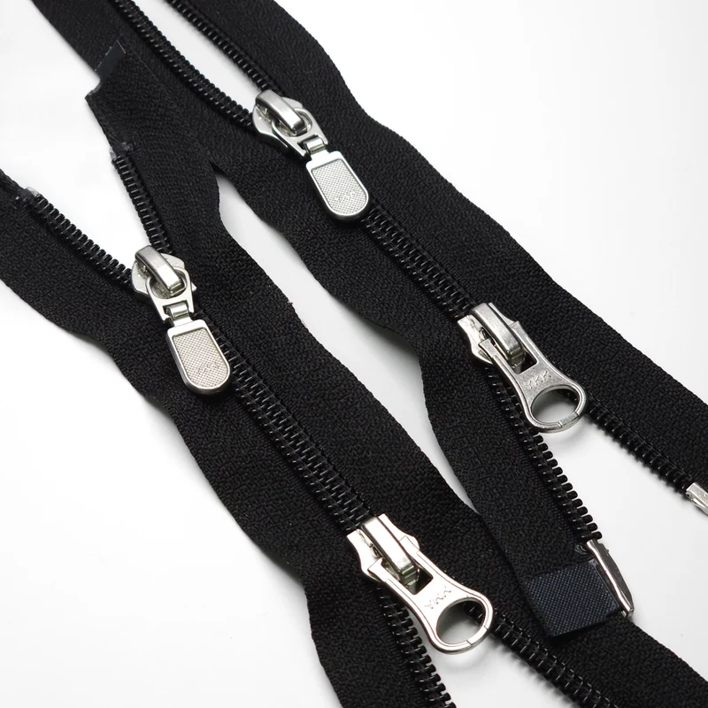 YKK | Fermeture Éclair Séparable | Spirale | 2 Curseurs | Noir | #5
