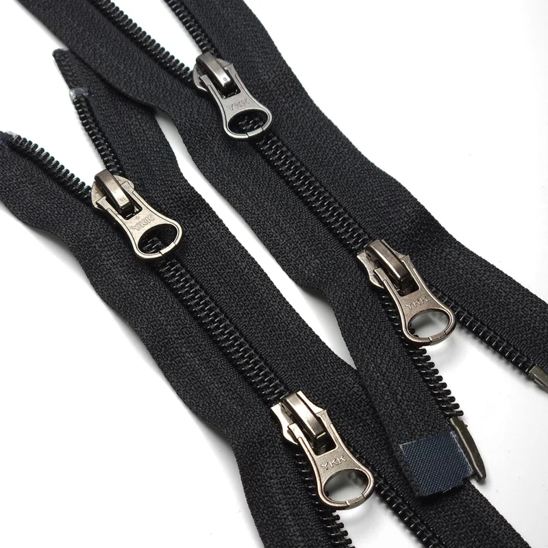 YKK | Fermeture Éclair Séparable | Spirale | 2 Curseurs | Noir | #5
