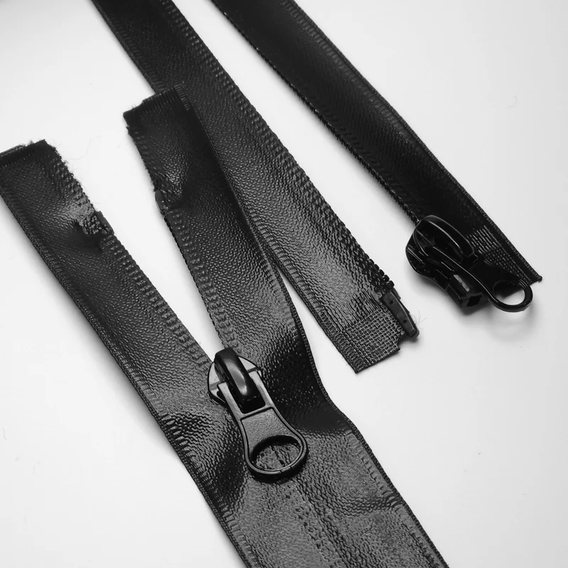 Fermeture éclair imperméable #5 à bout ouvert | Noir | 80 cm / 31.5 po
