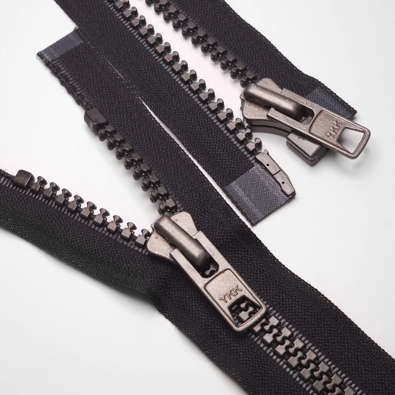 YKK | Fermeture Éclair Séparable | Plastique | Noir | #10
