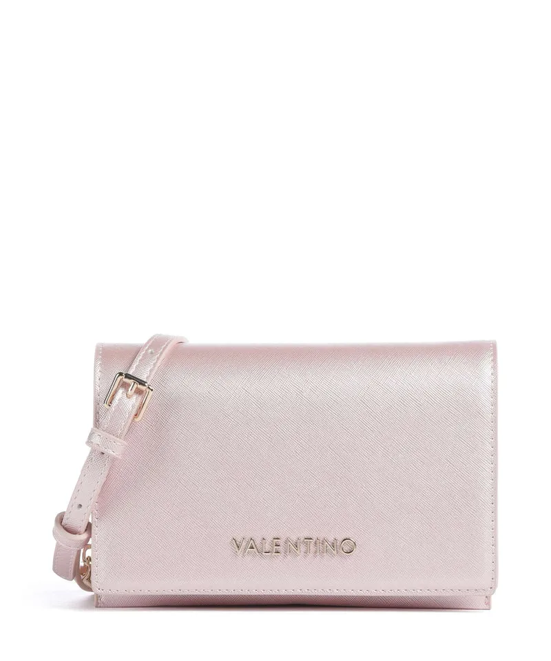 Valentino Bags Portefeuille rosa metallizzato