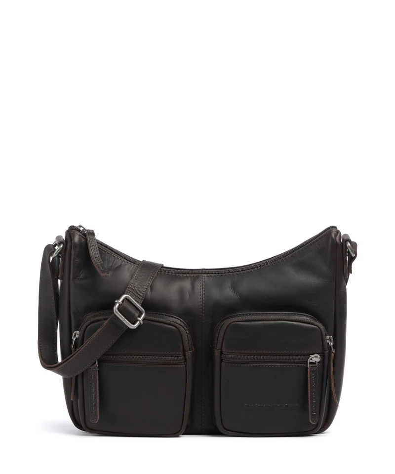 The Chesterfield Brand Wax Pull Up Cow Valenora Sac porté épaule brown