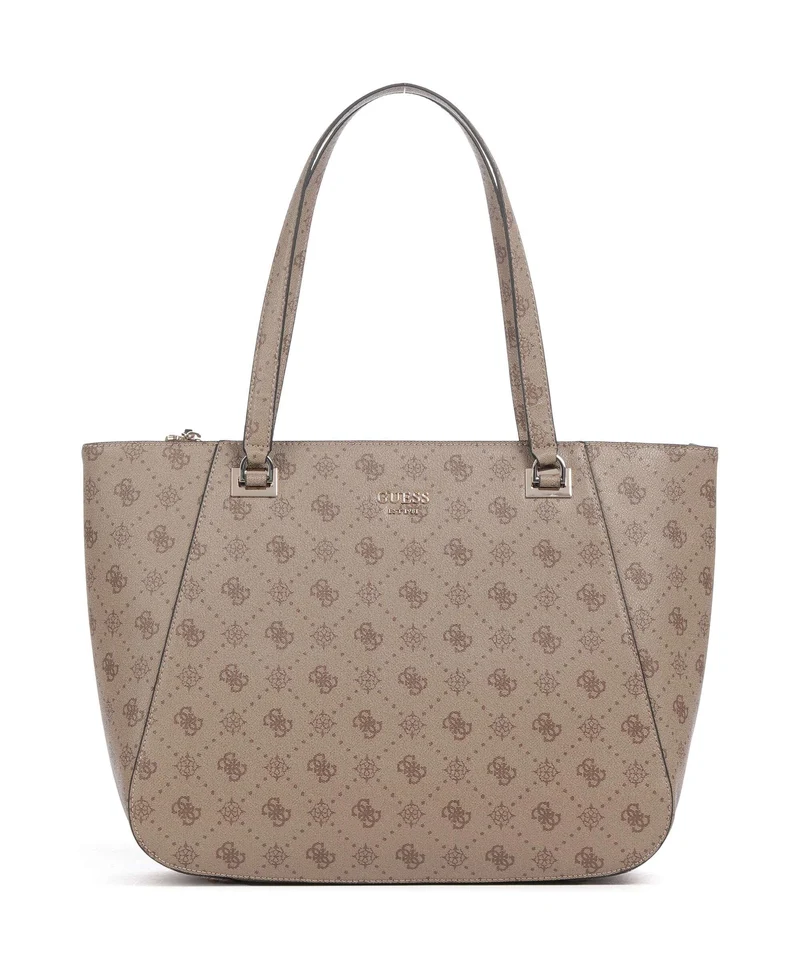 Guess Calebra Cabas latte logo