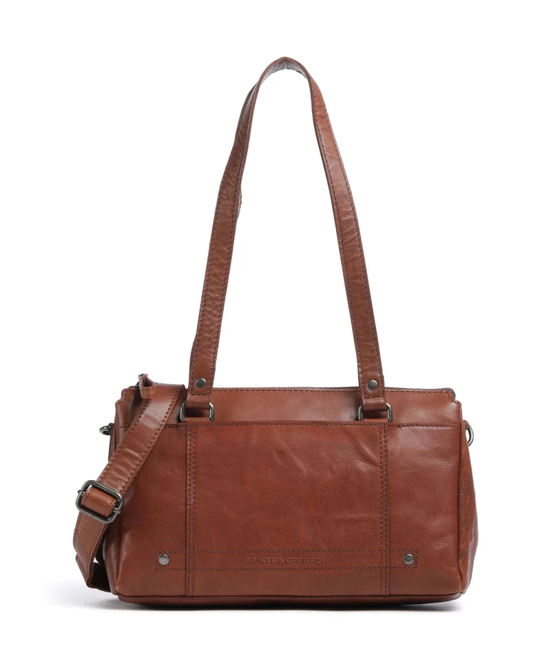 Spikes & Sparrow Bronco Jeannine Sac porté épaule brandy