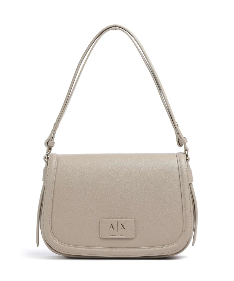 Armani Exchange Tory M Sac porté épaule sand