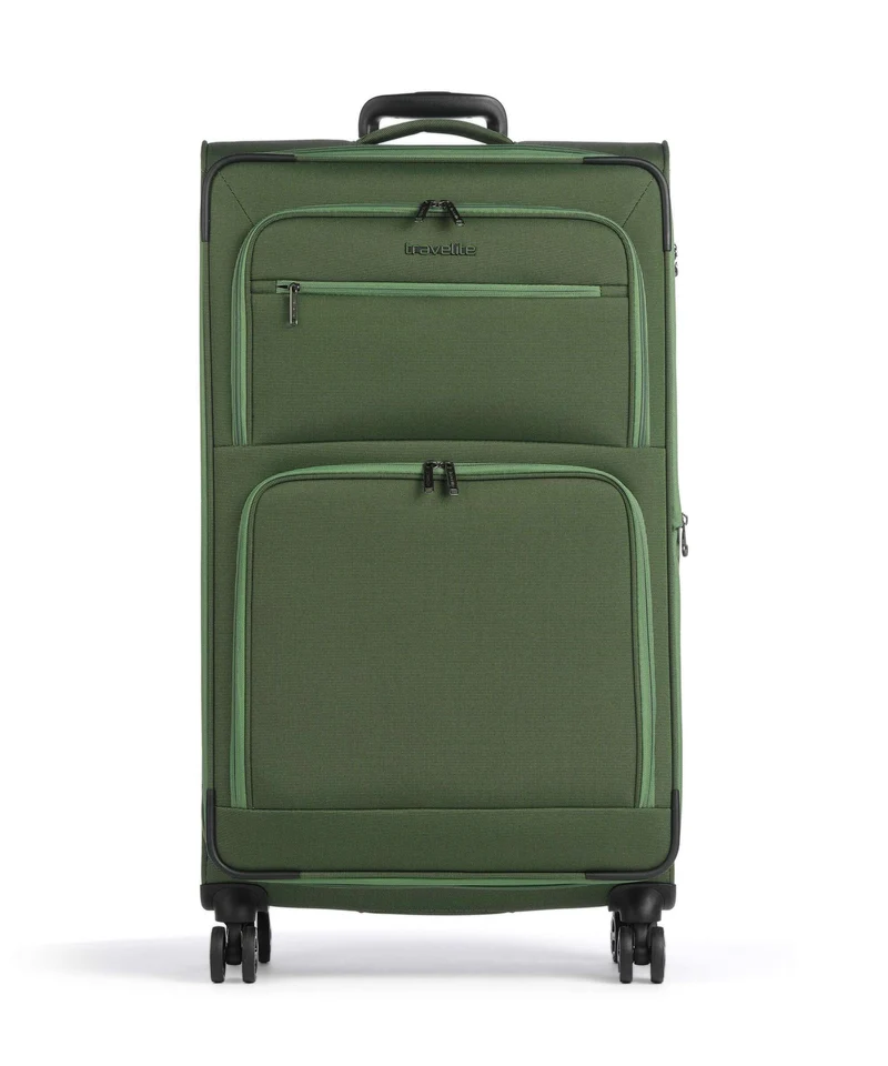 Travelite Cubis Valise 4 roues green