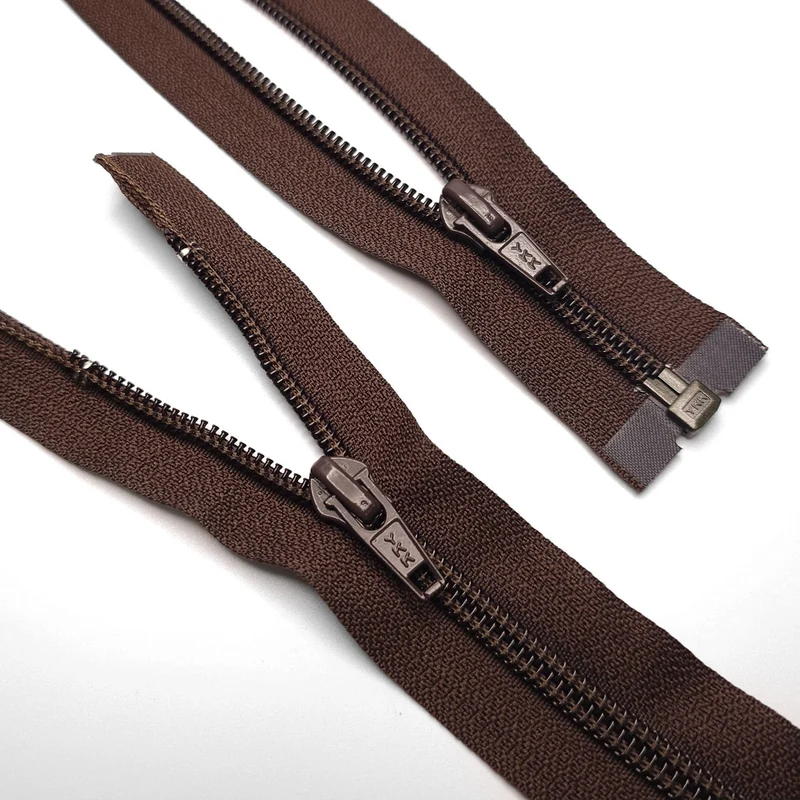 YKK | Fermeture Éclair Séparable | Spirale | #6 | Brun