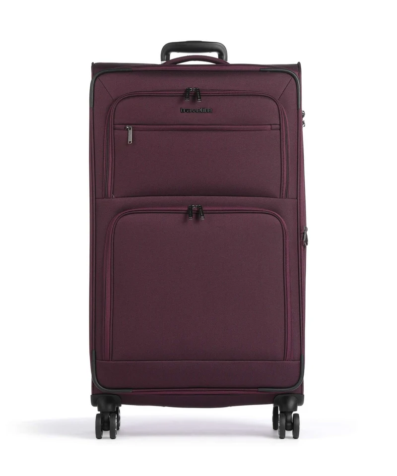Travelite Cubis Valise 4 roues berry